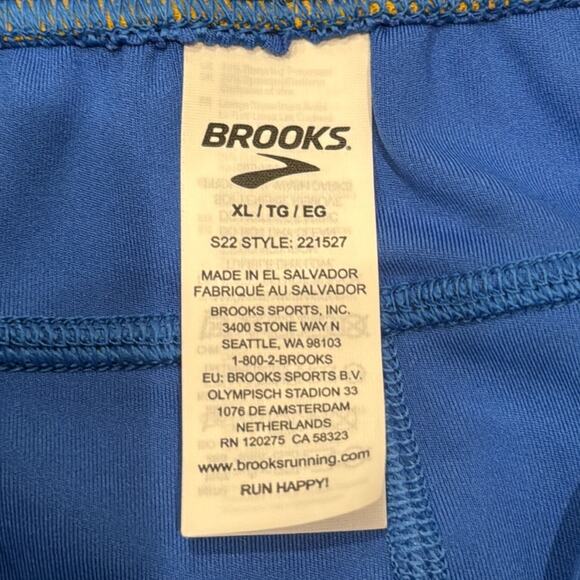 Brooks Women's Run Within 7/8 Tight Bluetiful Size XL - Picture 7 of 8